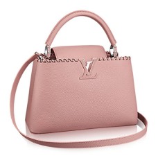 Чанта Louis Vuitton M42724 Capucines PM Tote Bag Taurillon Leather