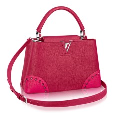 Чанта Louis Vuitton M54582 Capucines PM Tote Bag Taurillon Leather