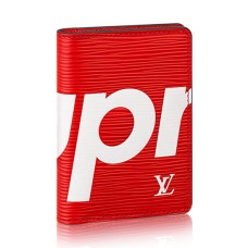 Чанта Louis Vuitton x Supreme Pocket M67714 Epi Leather