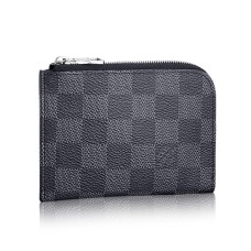 Портмоне за монети Louis Vuitton N63237 Damier Graphite Canvas