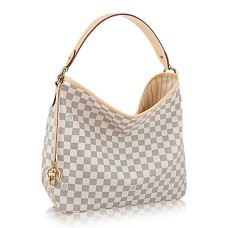 Louis Vuitton N41464 Възхитителна чанта хобо мм Damier Azure Canvas
