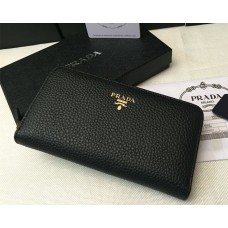 Портфейл с цип Prada 1M0506 черен