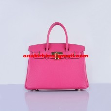 Hermes Birkin 30 см Togo кожени чанти розово-златисти