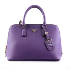 Лилава чанта с кръстосан мотив Prada 0812