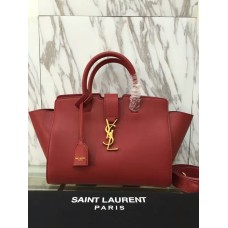Чанта YSL Downtown Cabas 30 см червена