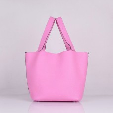 Hermes телешка кожа 8616 чанта черешово розово