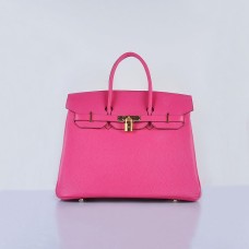 Hermes Birkin 35 см Togo кожени чанти в розово-златна форма
