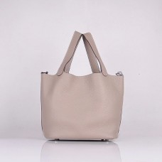 Hermes телешка кожа 8616 чанта сива