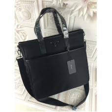 Мъжка платнена чанта Prada 1032 черна