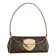 Чанта през рамо Louis Vuitton M40122 Beverly Clutch от монограмно платно