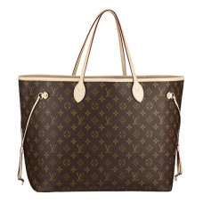 Чанта през рамо Louis Vuitton M40157 Neverfull GM с монограмно платно