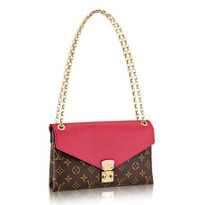 Чанта през рамо Louis Vuitton M40542 Pallas Chain Monogram Canvas