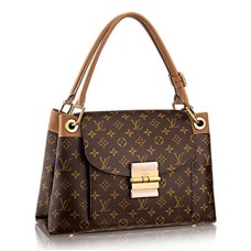 Чанта през рамо Louis Vuitton M40580 Olympe Monogram Canvas