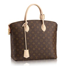 Чанта Louis Vuitton M40606 Lockit MM Tote от монограмно платно
