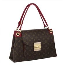 Чанта през рамо Louis Vuitton M40732 Olympe с монограмно платно