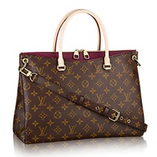 Чанта Louis Vuitton Pallas M40906 Tote от монограмно платно