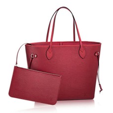 Чанта през рамо Louis Vuitton M40954 Neverfull MM от епи кожа