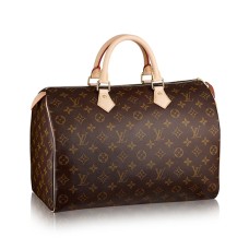Чанта Louis Vuitton Speedy 35 M41107 Tote от монограмно платно