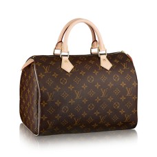 Чанта Louis Vuitton Speedy 30 M41108 Tote от монограмно платно