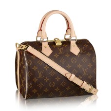 Чанта Louis Vuitton Speedy Bandouliere 25 от монограмно платно M41113