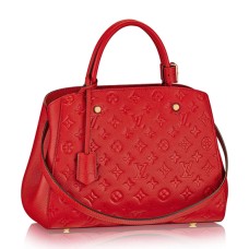 Чанта Louis Vuitton M41194 Montaigne MM Monogram Empreinte Leather