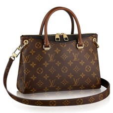 Чанта Louis Vuitton M41218 Pallas BB Tote от монограмно платно