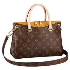 Чанта Louis Vuitton M41243 Pallas BB Tote от монограмно платно