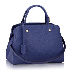 Чанта Louis Vuitton M41309 Montaigne MM Monogram Empreinte Leather