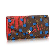 Портфейл Louis Vuitton M41381 Sarah с монограмни точки в джунглата