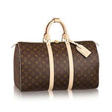 Чанта Louis Vuitton Keepall 45 Duffel M41428 от монограмно платно