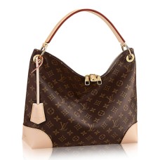Чанта Louis Vuitton M41623 Berry PM Hobo от монограмно платно