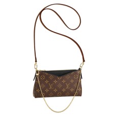 Чанта Louis Vuitton Pallas Clutch M41639 с монограмно платно