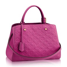 Чанта Louis Vuitton M41675 Montaigne MM Monogram Empreinte Leather