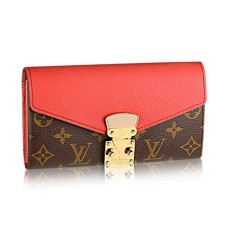 Портфейл Louis Vuitton M41948 Pallas с монограм от платно