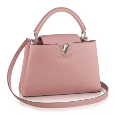 Чанта Louis Vuitton M42258 Capucines PM Tote Bag Taurillon Leather