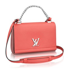 Чанта за рамо Louis Vuitton M42278 Lockme II BB от Taurillon кожа
