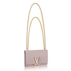 Чанта Louis Vuitton M42627 Chain Louise MM Crossbody от телешка кожа