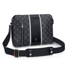 Чанта Louis Vuitton M43410 Apollo Messenger PM, монограм, Eclipse, платно