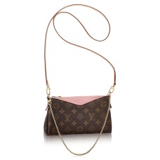 Чанта Louis Vuitton Pallas Clutch M44037 с монограмно платно