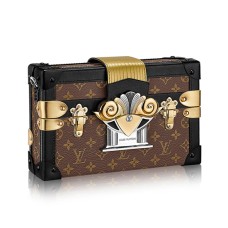 Чанта Louis Vuitton Petite Malle Crossbody M44097 от монограмно платно