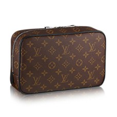 Тоалетна чантичка Louis Vuitton M47506 GM Monogram Macassar Canvas