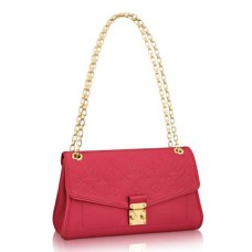 Чанта през рамо Louis Vuitton M50052 Saint-Germain PM Monogram Empreinte Leather