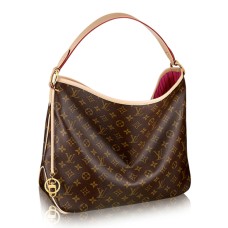 Чанта Louis Vuitton M50157 Delightful MM Hobo от монограм, платно