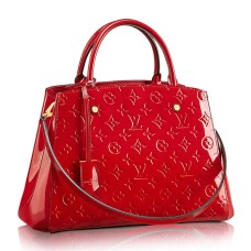 Мъжка чанта Louis Vuitton M50167 Montaigne MM Monogram Vernis