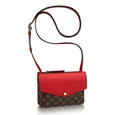 Чанта Louis Vuitton Twice Crossbody M50184 от монограмно платно