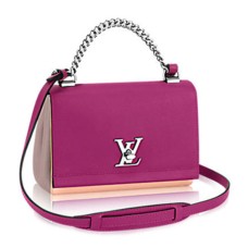 Чанта през рамо Louis Vuitton M50919 Lockme II BB от Taurillon кожа