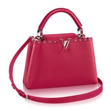 Чанта Louis Vuitton M54419 Capucines BB Tote Bag Taurillon Leather