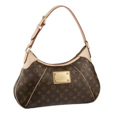 Чанта Louis Vuitton M56383 Thames GM Hobo от монограм, платно