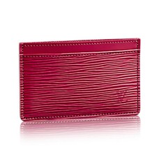 Калъф за карти Louis Vuitton M60327 Epi Leather