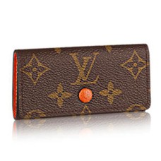 Калъф за 4 ключа Louis Vuitton M60706 от монограм, платно